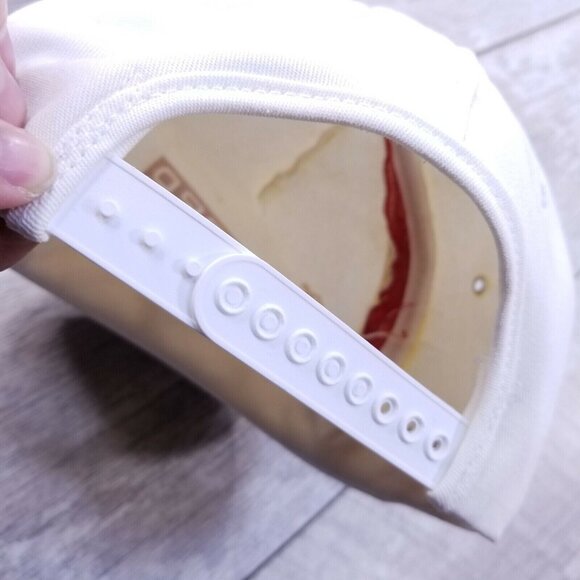 Vintage Perigord Janitorial Supllies Baseball Hat Cap Snapback White K-Brand - Picture 7 of 7